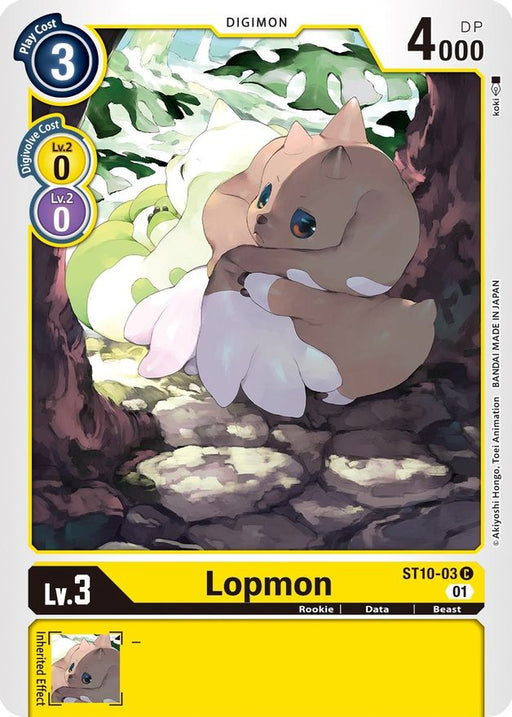 Lopmon [ST10-03] [Starter Deck: Parallel World Tactician] - Just $0.09! Shop now at Retro Gaming of Denver