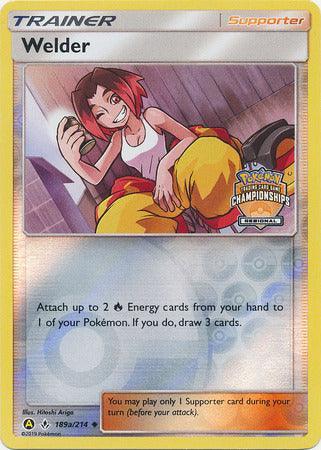 Welder (189a/214) (Regional Championship Promo) [Sun & Moon: Unbroken Bonds] - for just $4.70! 