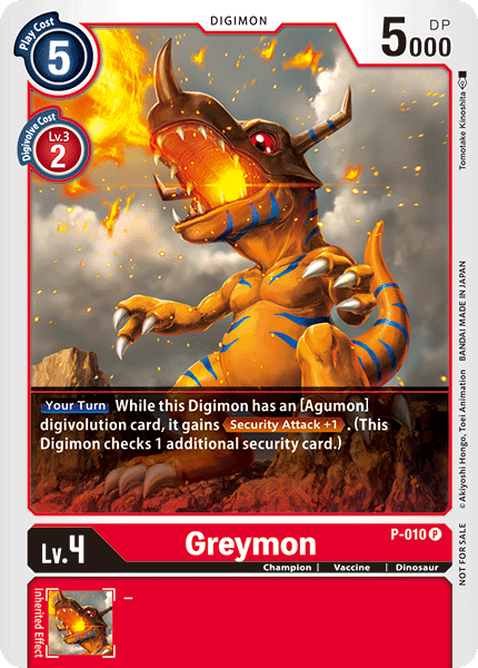 Greymon [P-010] [Promotional Cards] - Just $0.09! Shop now at Retro Gaming of Denver