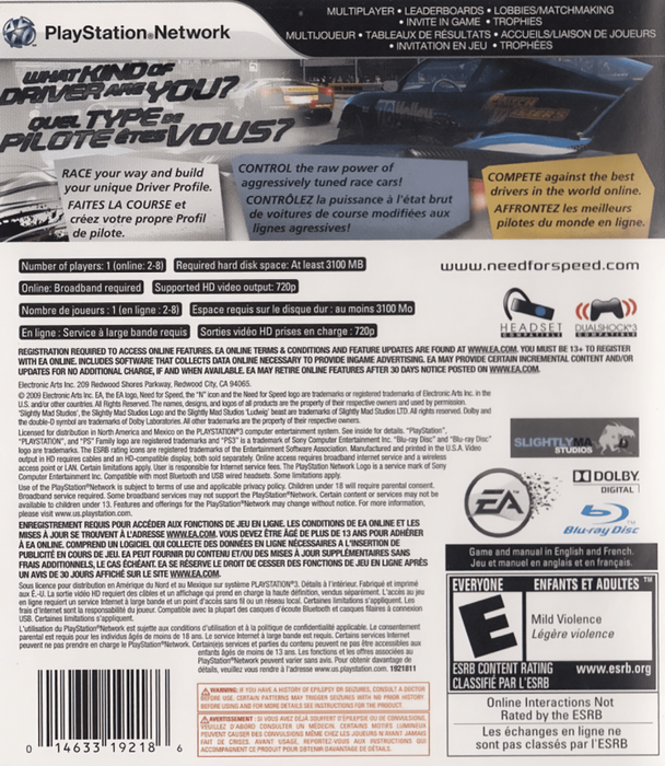 Need for Speed: Shift – PlayStation 3 (PS3) - for just $5.99! 