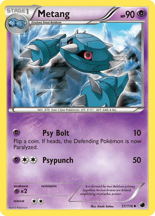 Metang (51/116) [Black & White: Plasma Freeze] - for just $0.15! 