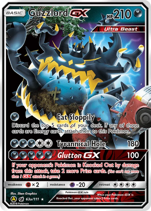 Guzzlord GX (63a/111) [Alternate Art Promos] - for just $8.45! 