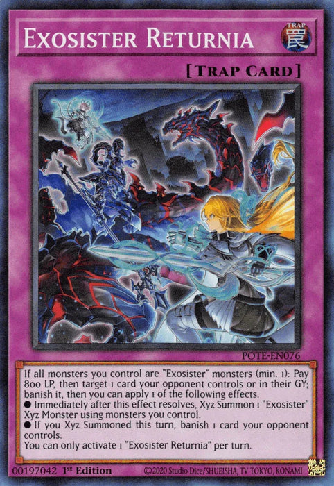 Exosister Returnia [POTE-EN076] Super Rare - for just $0.15! 