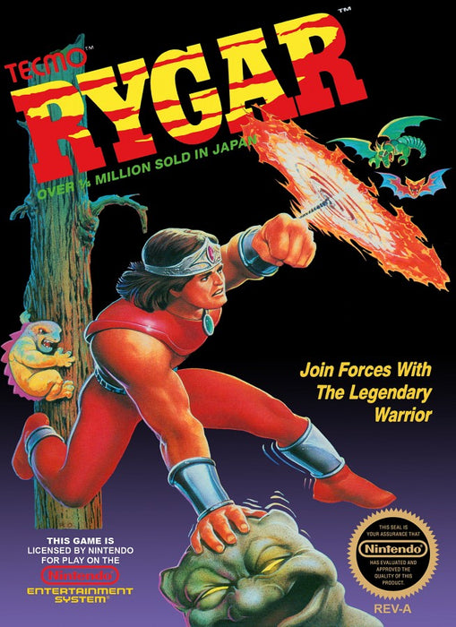 Rygar – Nintendo Entertainment System (NES) - for just $14.99! 