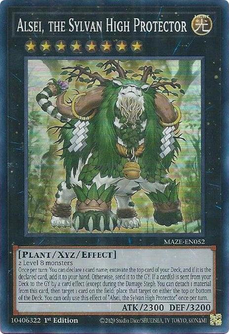 Alsei, the Sylvan High Protector [MAZE-EN052] Super Rare - for just $0.10! 