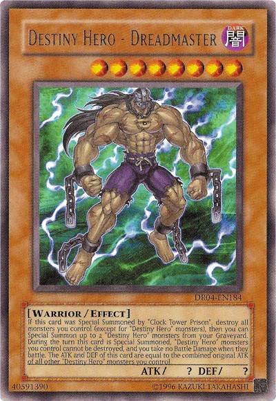 Destiny Hero - Dreadmaster [DR04-EN184] Rare - for just $4! 