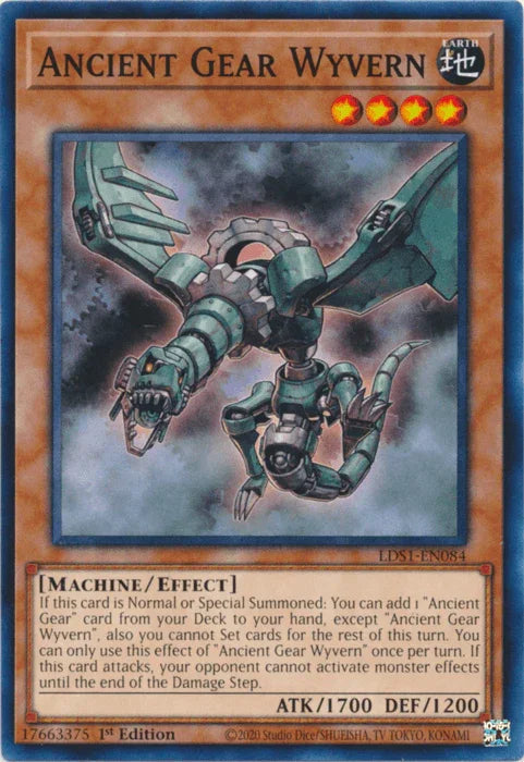 Ancient Gear Wyvern [LDS1-EN084] Common - for just $1.90! 