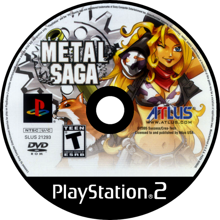 Metal Saga – PlayStation 2 (PS2) - for just $36.99! 