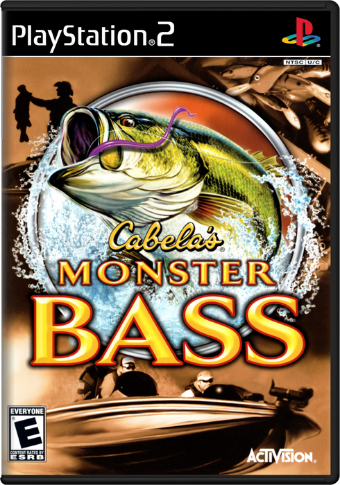 Cabela's Monster Bass – PlayStation 2 (PS2) - for just $4.99! 
