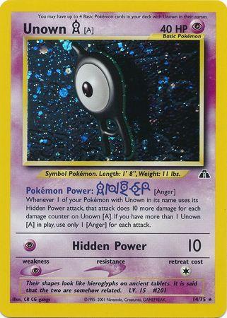 Unown [A] (14/75) [Neo Discovery Unlimited] - for just $7.35! 