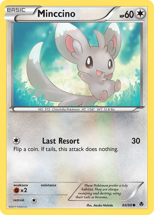 Minccino (84/98) [Black & White: Emerging Powers] - for just $0.20! 