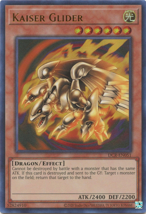 Kaiser Glider (25th Anniversary) [DCR-EN051] Ultra Rare - for just $4.15! 