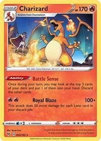Charizard (025/185) (Cracked Ice Holo) (Theme Deck Exclusive) [Sword & Shield: Vivid Voltage] - for just $5.95! 