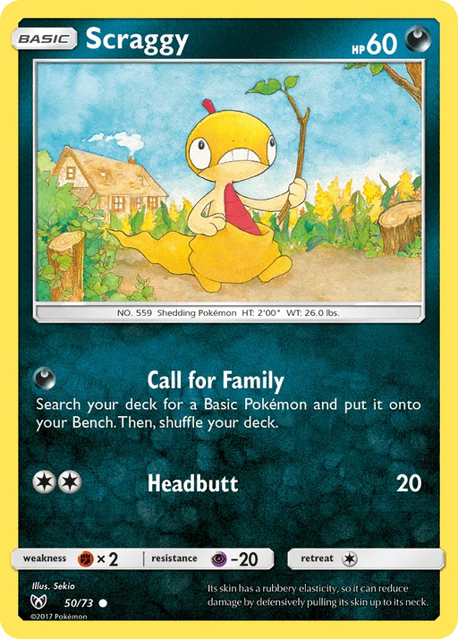 Scraggy (50/73) [Sun & Moon: Shining Legends] - for just $0.10! 