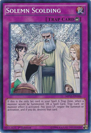 Solemn Scolding [MP15-EN186] Secret Rare - for just $2.45! 