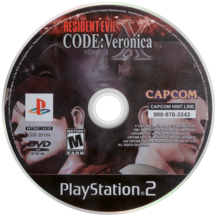 Resident Evil: Code Veronica X [Anniversary Edition] – PlayStation 2 (PS2) - for just $17.99! 