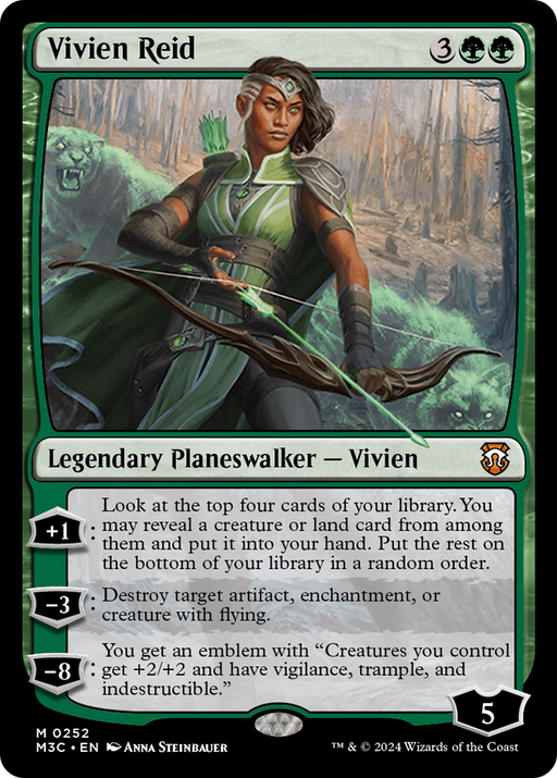 Vivien Reid (Ripple Foil) [Modern Horizons 3 Commander] - Just $0.40! Shop now at Retro Gaming of Denver