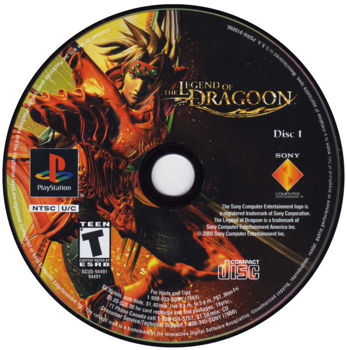 Legend of Dragoon – PlayStation 1 (PS1) - for just $0! 