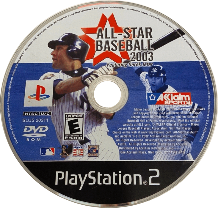All-Star Baseball 2003 – PlayStation 2 (PS2) - for just $3.99! 