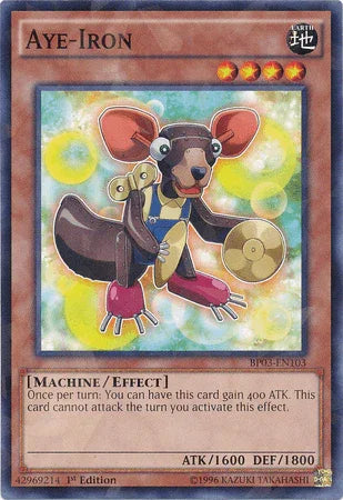 Aye-Iron [BP03-EN103] Shatterfoil Rare - for just $0.20! 