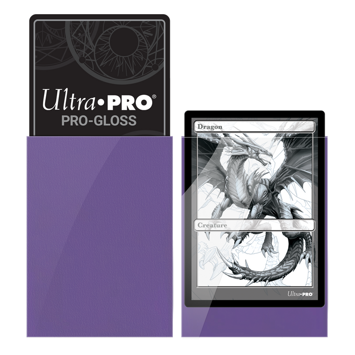 Ultra PRO: Standard 50ct Sleeves - PRO-Gloss (Purple) - Just $0! Shop now at Retro Gaming of Denver