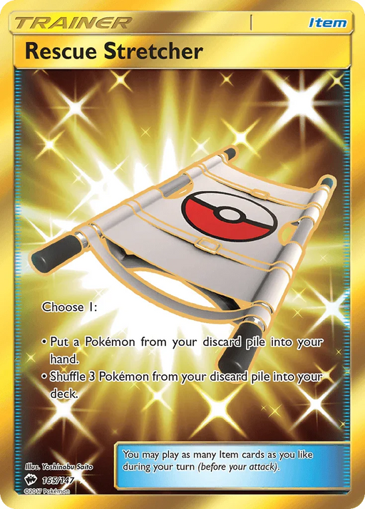 Rescue Stretcher (165/147) [Sun & Moon: Burning Shadows] - for just $5.30! 