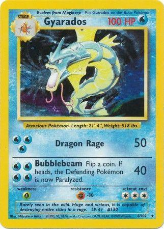 Gyarados (6/102) [Base Set Unlimited] - for just $13.75! 