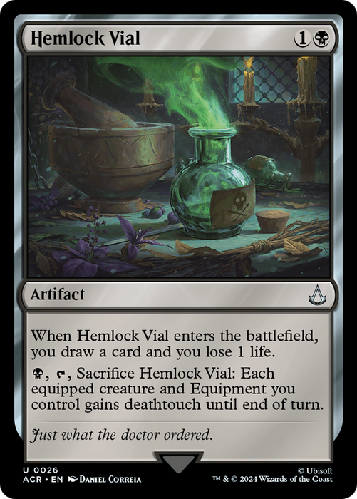 Hemlock Vial (ACR-026) - Assassin's Creed - for just $0.01! 