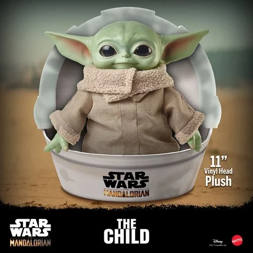 Mattel: Star Wars: The Mandalorian - The Child 11-Inch Plush - for just $25.95! 