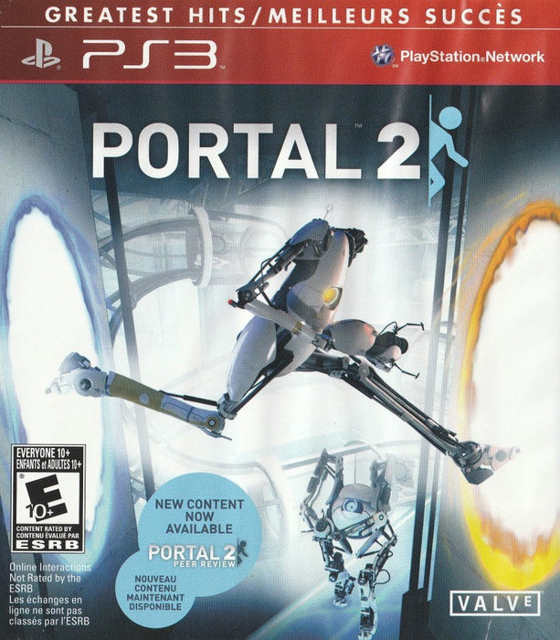 Portal 2 [Greatest Hits] – PlayStation 3 (PS3) - for just $0! 