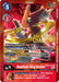 Shoutmon (King Version) [BT12-011] (2023 Regionals Champion) [Across Time Promos] - Just $31.45! Shop now at Retro Gaming of Denver