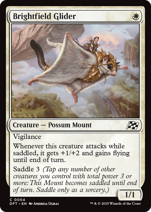 Brightfield Glider (DFT-004) - Aetherdrift Foil - for just $0.01! 
