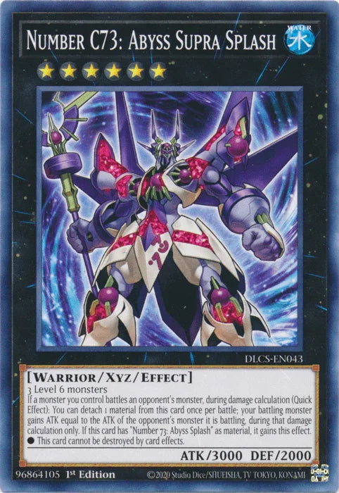 Number C73: Abyss Supra Splash [DLCS-EN043] Common - for just $0.15! 