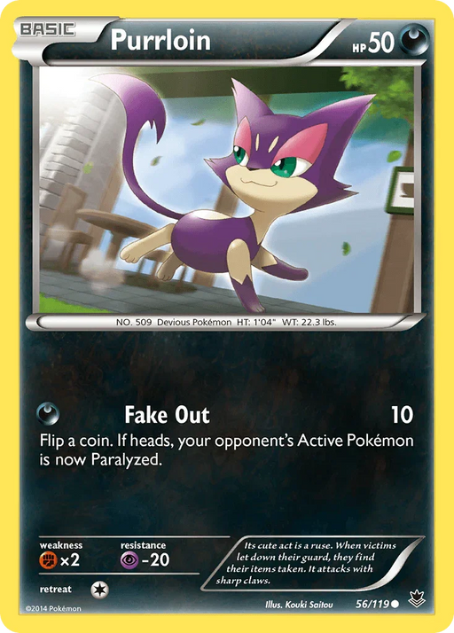 Purrloin (56/119) [XY: Phantom Forces] - for just $0.10! 