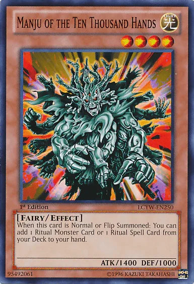 Manju of the Ten Thousand Hands [LCYW-EN250] Common - for just $0.15! 
