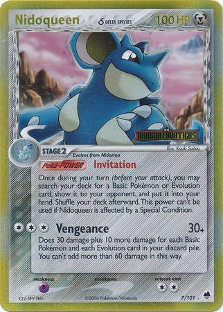 Nidoqueen (7/101) (Delta Species) (Stamped) [EX: Dragon Frontiers] - for just $21! 