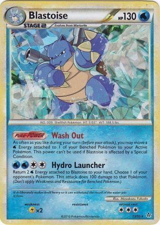Blastoise (13/95) (Cracked Ice Holo) [HeartGold & SoulSilver: Unleashed] - for just $13.60! 