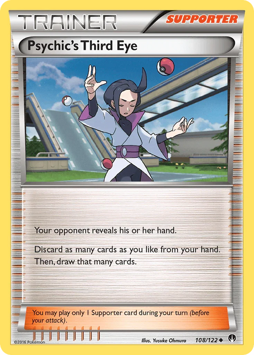 Psychic's Third Eye (108/122) [XY: BREAKpoint] - for just $0.10! 