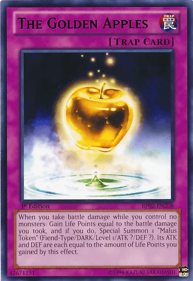 The Golden Apples [BP02-EN208] Mosaic Rare - for just $0.20! 