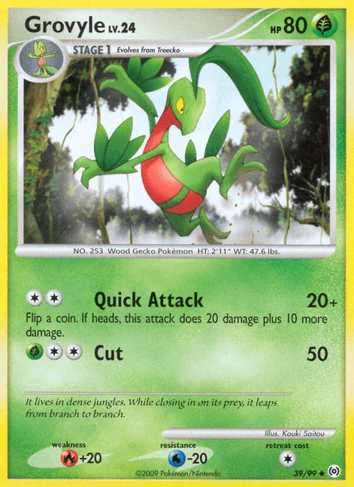 Grovyle (39/99) [Platinum: Arceus] - for just $0.30! 