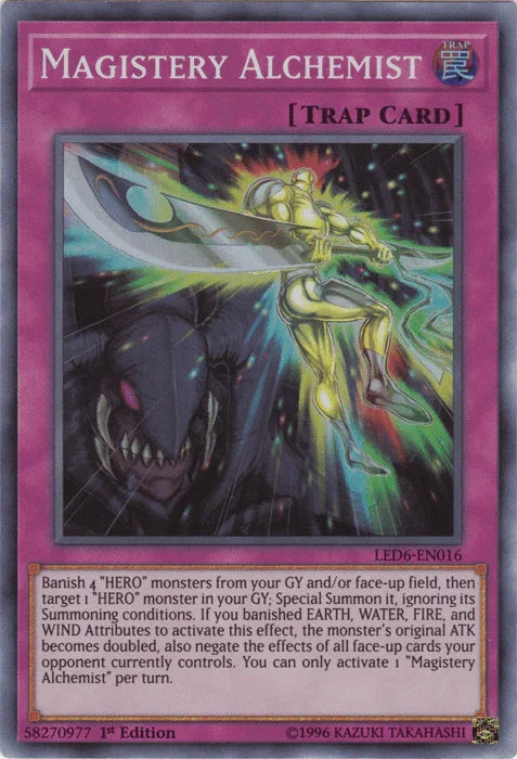 Magistery Alchemist [LED6-EN016] Super Rare - for just $0.10! 