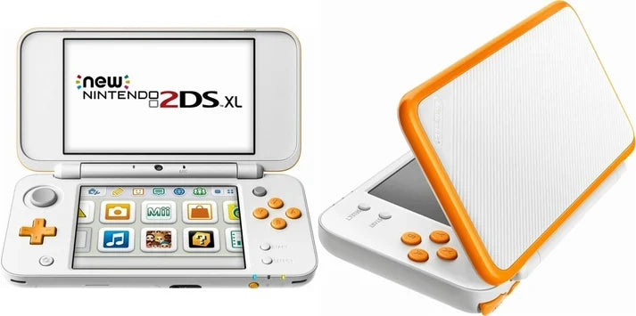 Nintendo 2DS XL Console (2DS XL) [Orange and White] – Scratch & Scuff Condition - for just $314.99! 