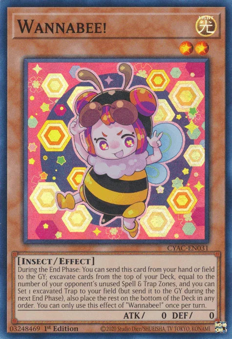 Wannabee! [CYAC-EN031] Super Rare - for just $0.10! 