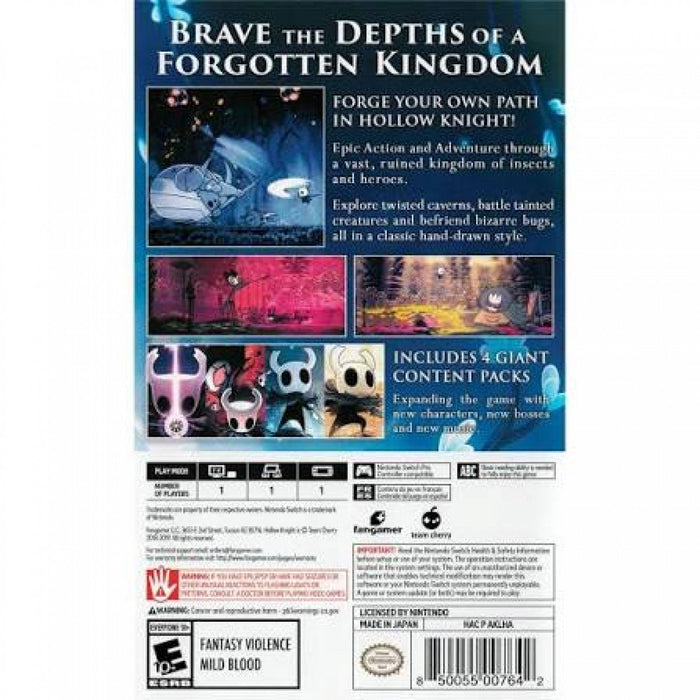 Hollow Knight – Nintendo Switch (NS) - for just $0! 