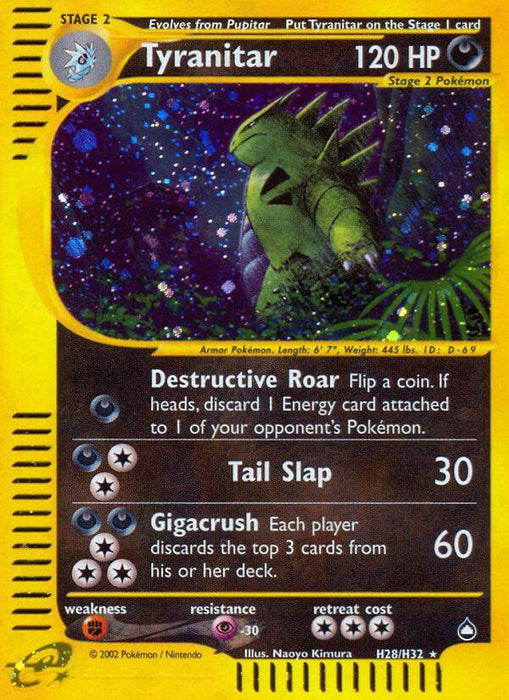 Tyranitar (H28/H32) [Aquapolis] - for just $20! 