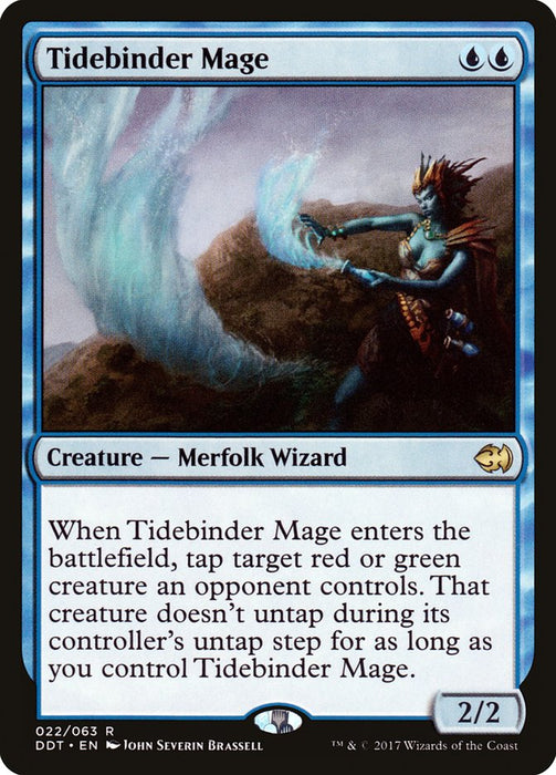 Tidebinder Mage [Duel Decks: Merfolk vs. Goblins] - Just $0.20! Shop now at Retro Gaming of Denver