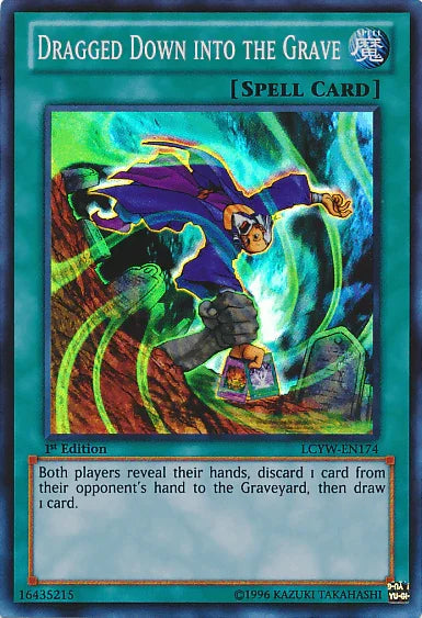 Dragged Down into the Grave [LCYW-EN174] Super Rare - for just $1.20! 
