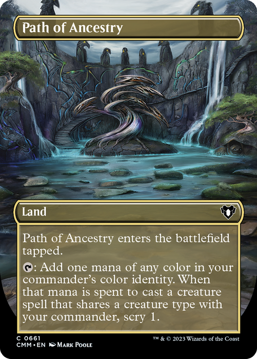 Path of Ancestry (CMM-661) - Commander Masters (Borderless) - for just $0.17! 
