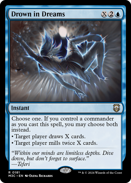 Drown in Dreams (M3C-181) - Modern Horizons 3 Commander - for just $0.16! 