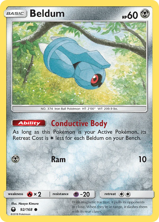 Beldum (92/168) [Sun & Moon: Celestial Storm] - for just $0.10! 